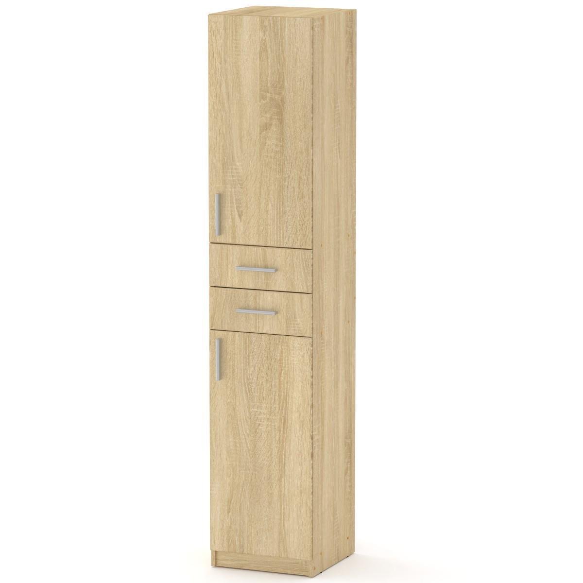 Пенал книжковий Компаніт-3 МДФ Дуб Сонома