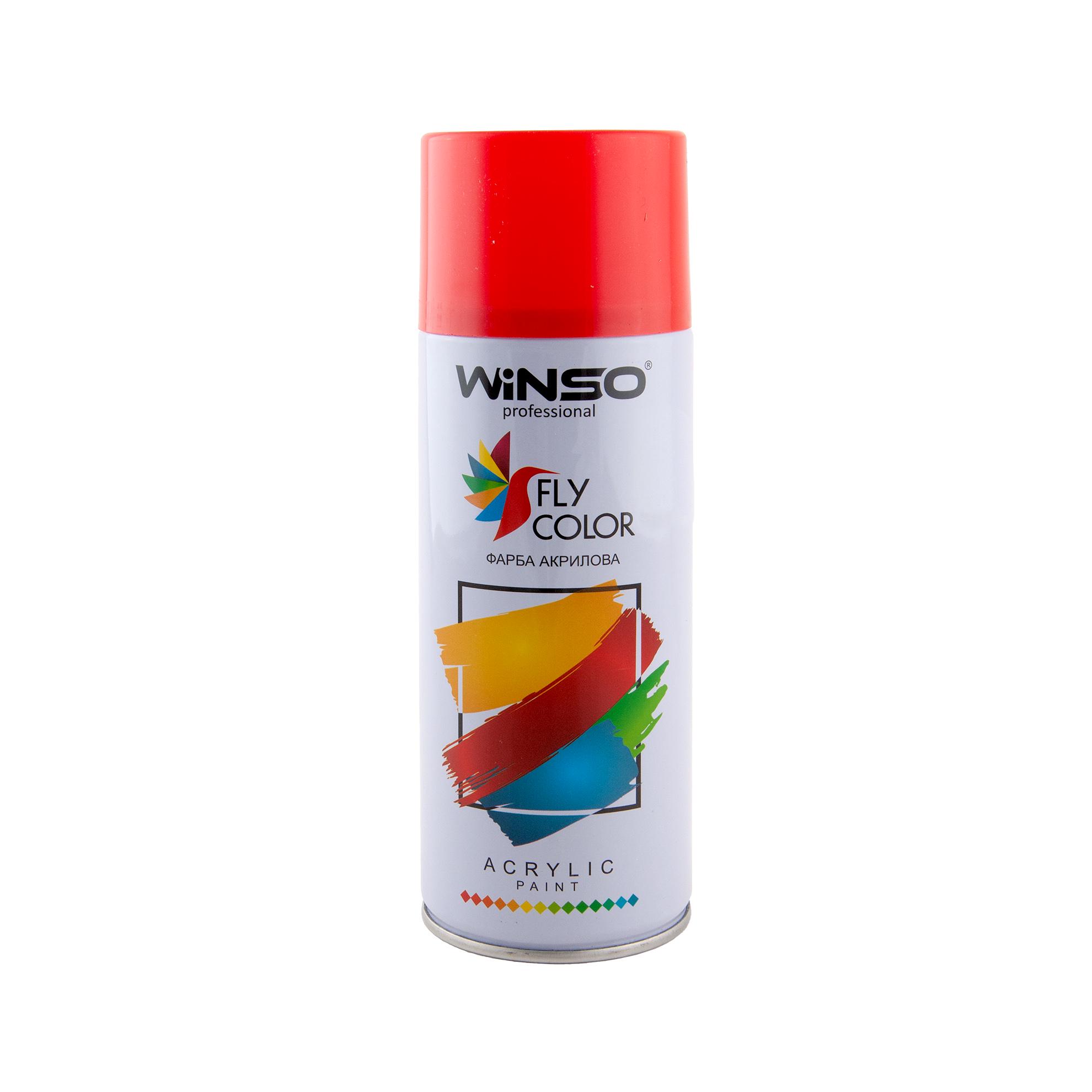 Краска акриловая Winso Spray 450 мл Темно-красный (RUBY RED/RAL3003)