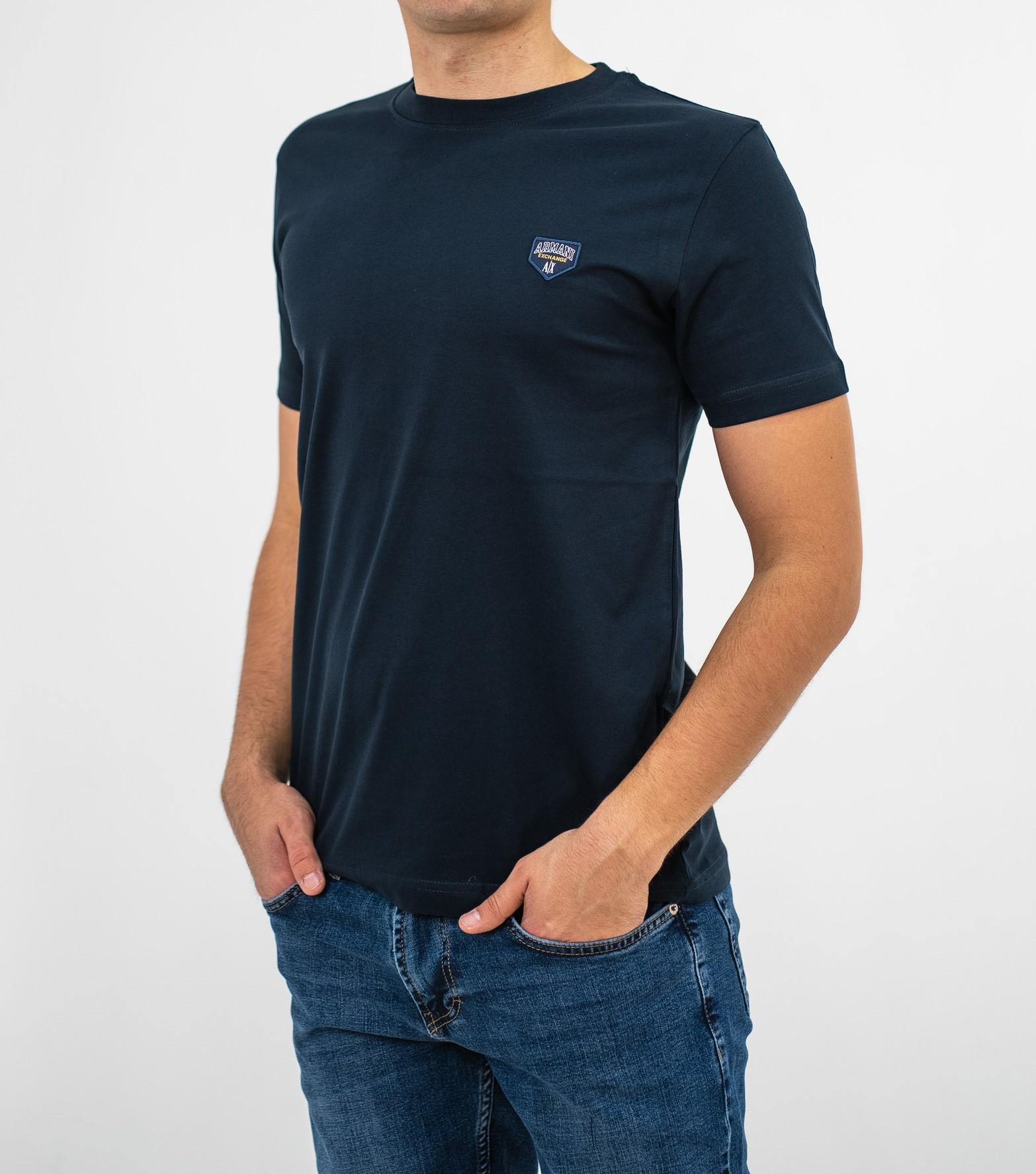 Футболка мужская Armani Exchange AX-15244 XL Navy Blue - фото 1