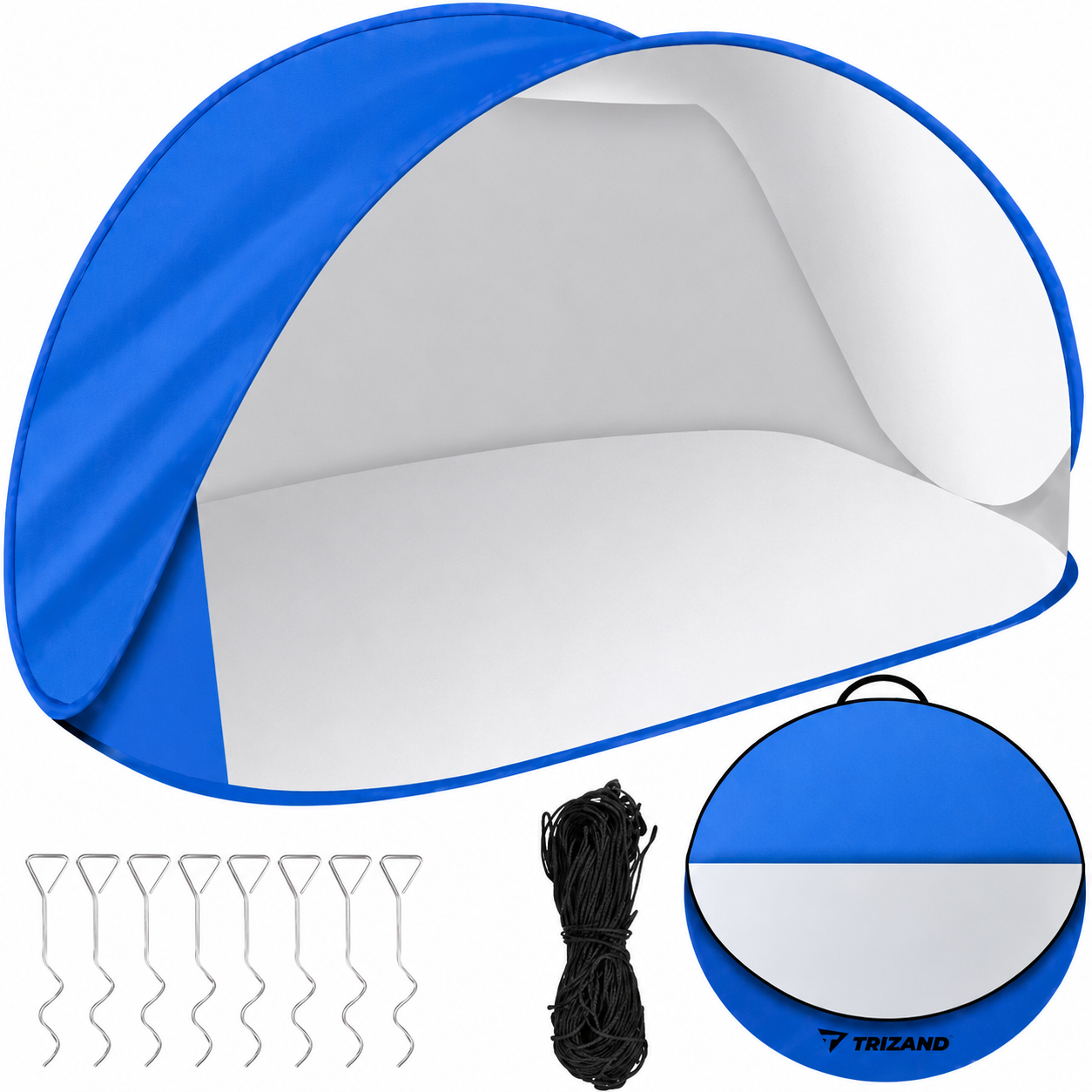 Палатка пляжная TRIZAND 23862 Pop-Up 220х120х100 см UV 30+ Палатка пляжная TRIZAND 23862 Pop-Up 220х120х100 см UV 30+