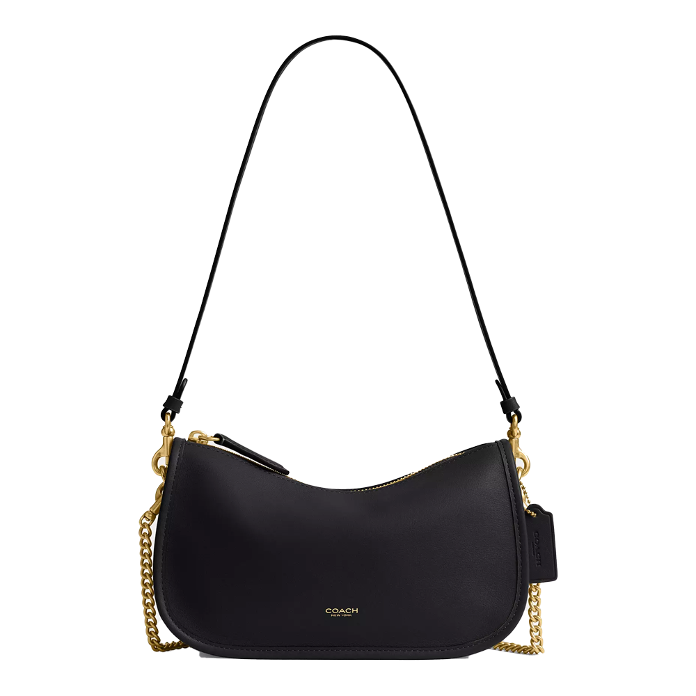 Сумка женская Coach Waverly Bag Brass/Black (CH07)
