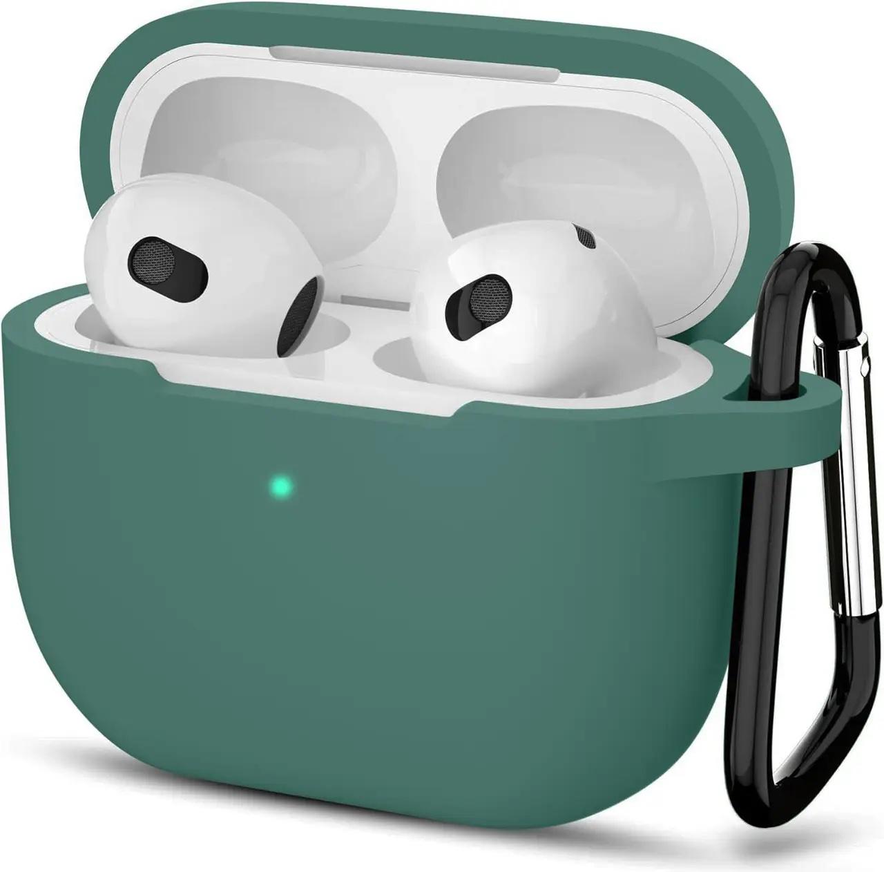 Чехол для наушников Apple AirPods Pro 2 силиконовый Зеленый (VANAX54010)