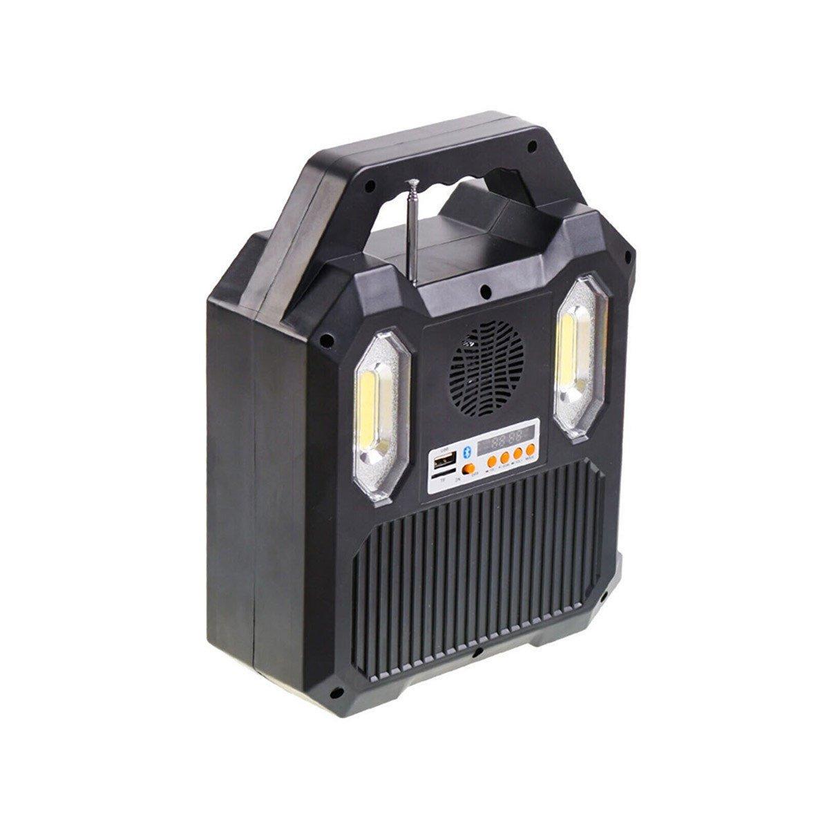 Зарядное устройство и осветительная станция на солнечной батарее PD-6800 FM фонарь USB с радио