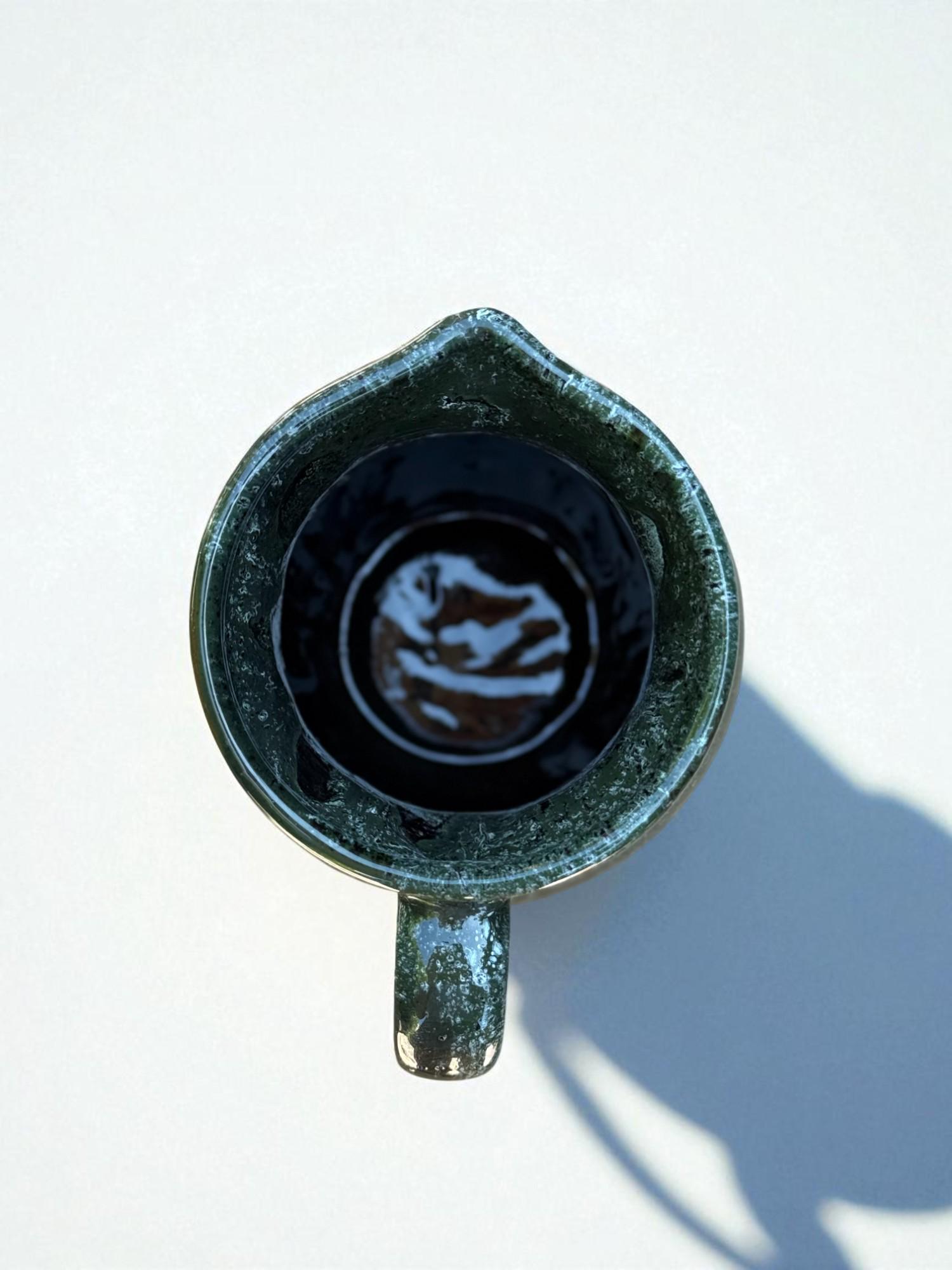 Кувшин ручной работы Зеленый (28830778) - фото 8 Кувшин ручной работы Зеленый (28830778) - фото 8