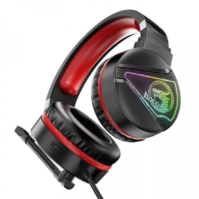 Наушники геймерские Hoco W104 Cool Tour Gaming Red (2372570953)