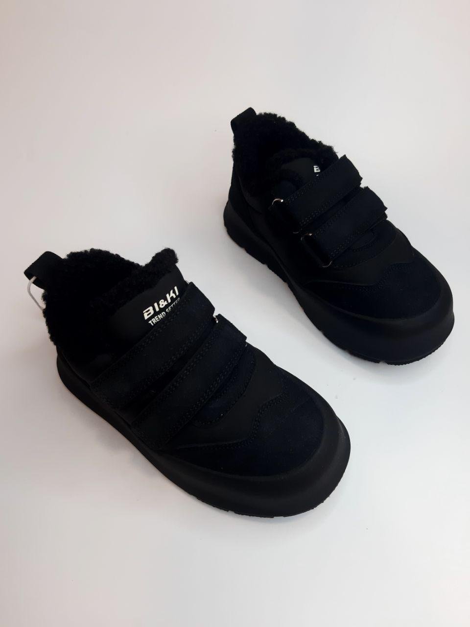 Ботинки детские зимние Bi&Ki для девочки р. 36 23 см Черный (01425 А) - фото 3 Ботинки детские зимние Bi&Ki для девочки р. 36 23 см Черный (01425 А) - фото 3