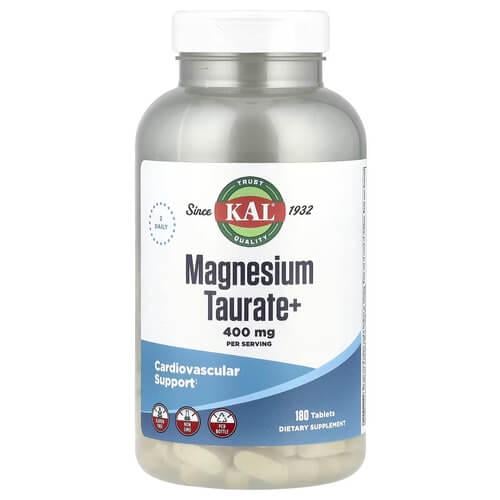Магний KAL Magnesium Taurate+200 мг 180 табл. (CAL-61832)