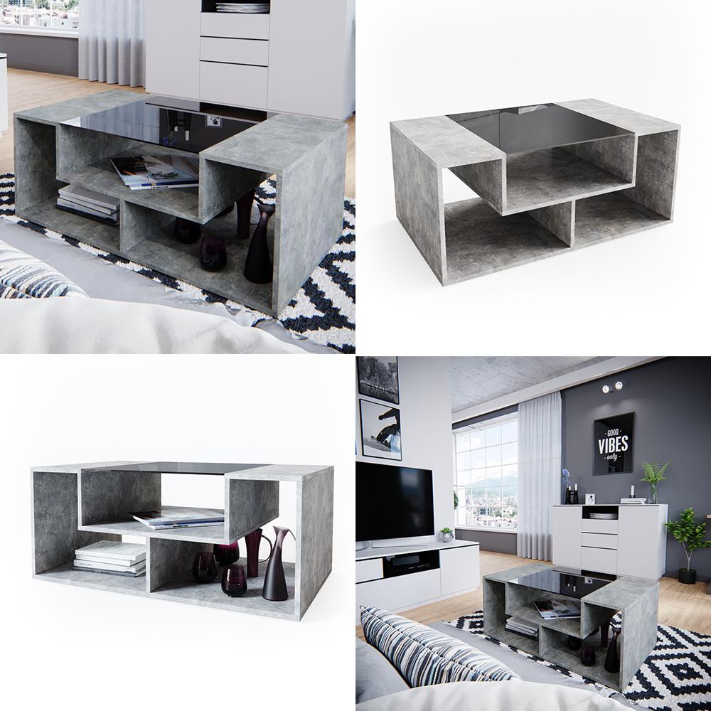 Стол журнальный 100х60 Vicco Gabriel-N Бетон - фото 6