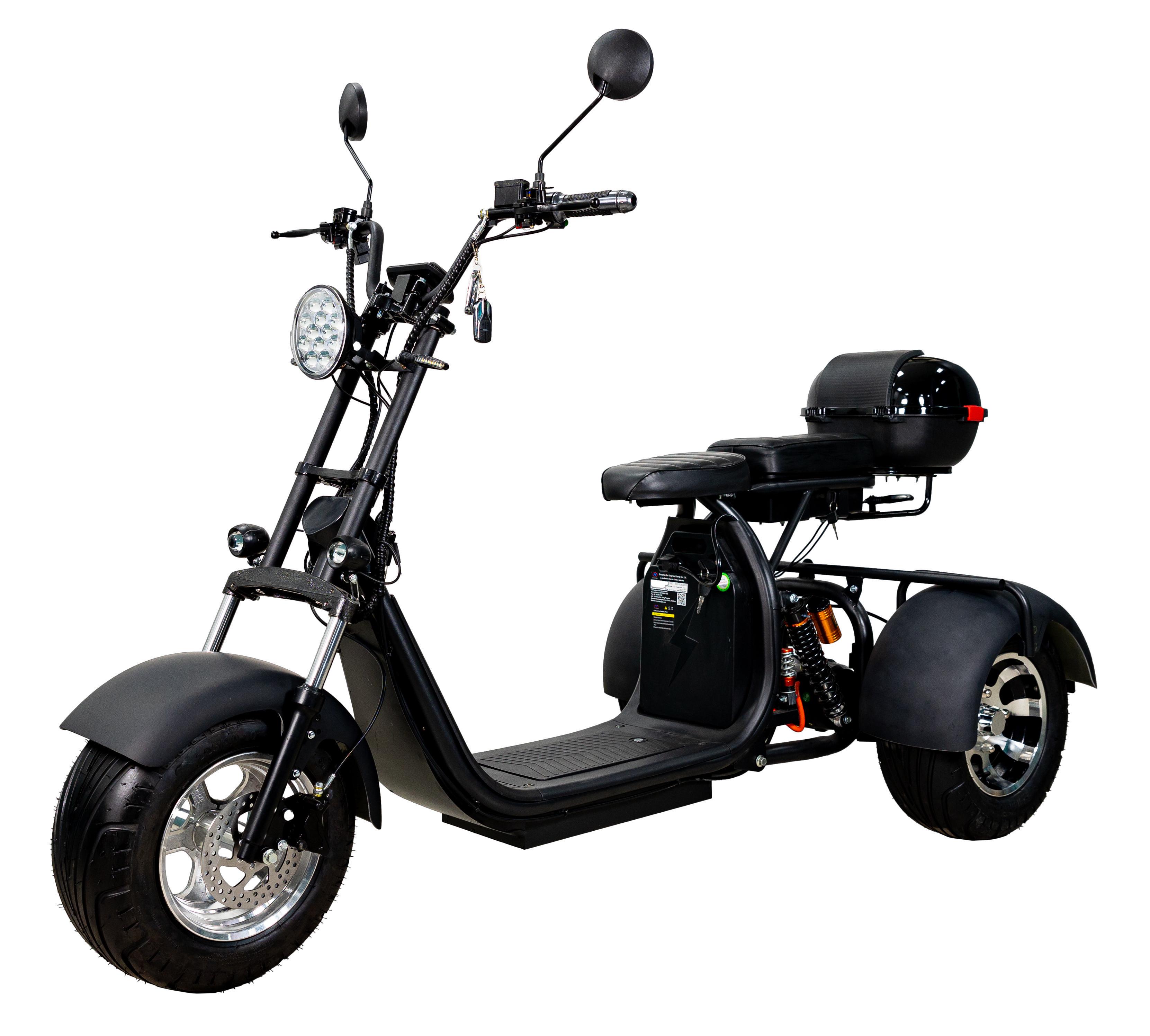 Электроскутер ATLAS Hunter 3000 W Black (2011)