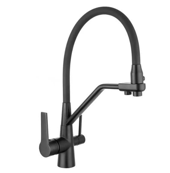 Смеситель для кухни Frap F4374-6 с выходом для питьевой воды (57854)