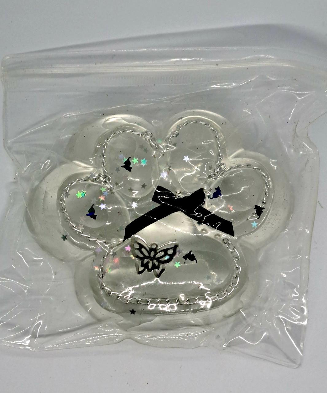 Сквіш таба лапка 8 см Прозорий (2403849955)