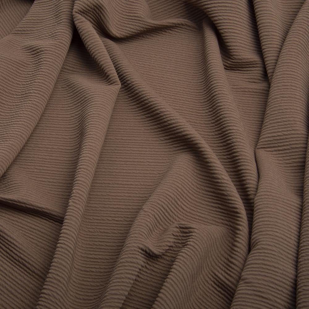 Ткань трикотаж жаккард Арнела шокочино