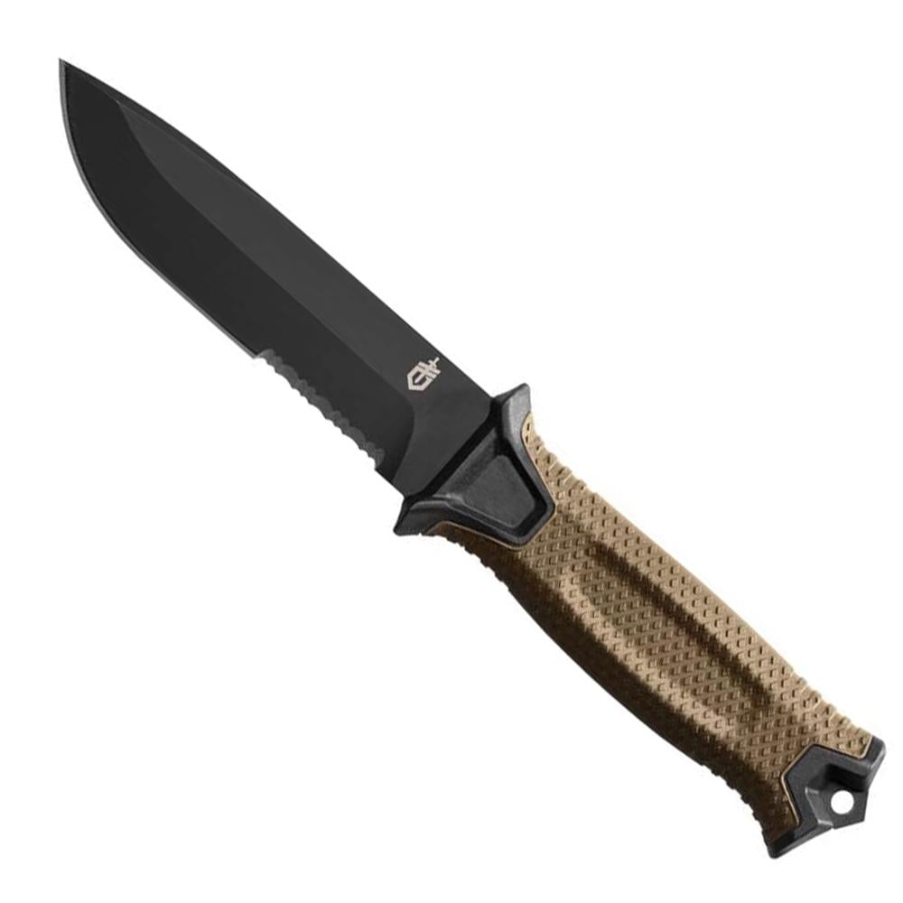 Ніж туристичний Gerber Strongarm Fixed Serrated 25,1 см Coyote (1027847)