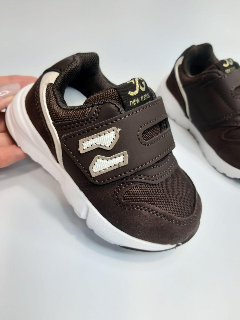 Кроссовки для мальчика Jong Golf р. 25 16,4 см Коричневый (11728-4 brown) - фото 3