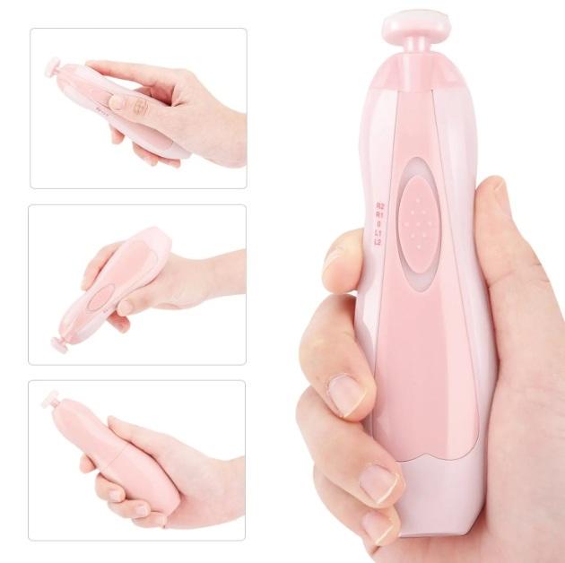 Манікюрний набір для дітей NAIL TRIMMER XL-667 тример для нігтів/полірувальник Рожевий - фото 3 Манікюрний набір для дітей NAIL TRIMMER XL-667 тример для нігтів/полірувальник Рожевий - фото 3