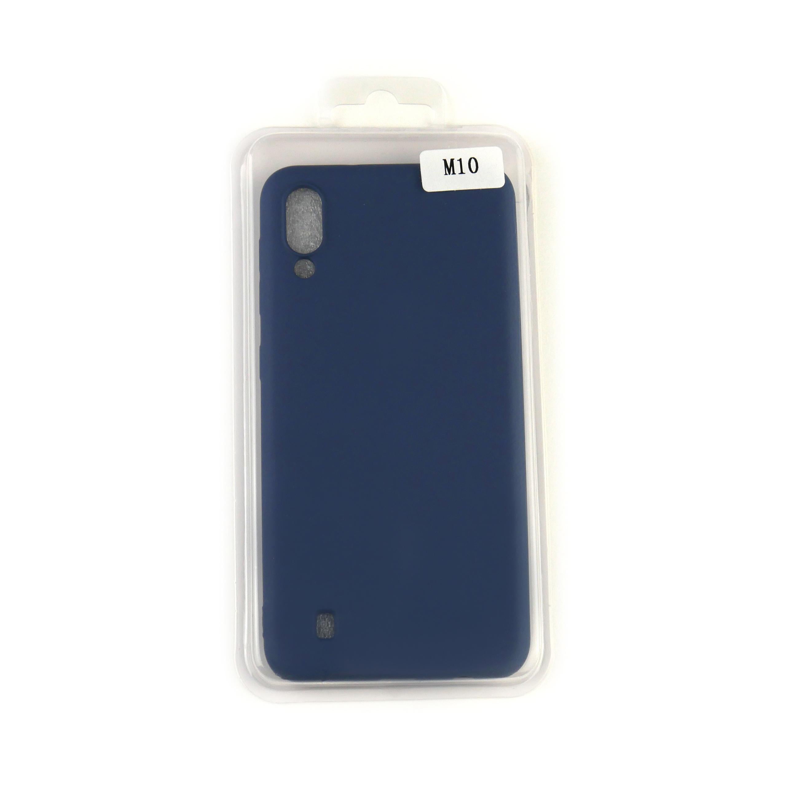 Чехол Silicone Case Full Cover Samsung M10 Синий