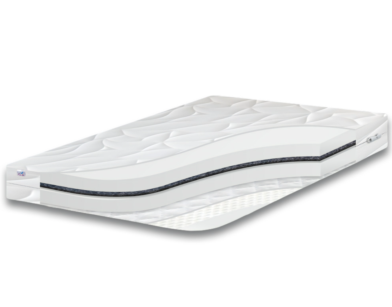 Матрас ортопедический Family Sleep Miracle Life collection беспружинный 180х190 см (31936645)