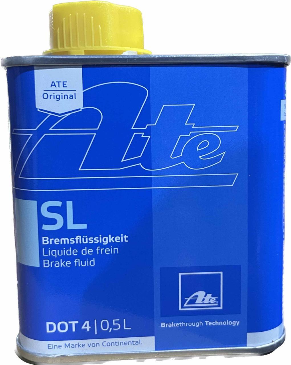 Гальмівна рідина ATE DOT-4 0,5 л (03.9901-5831.2)