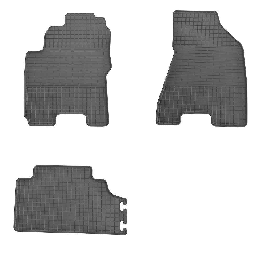 Коврики резиновые Fiat Ducato 06 Peugeot Boxer 06 Citroen Jumper 06 Buget b1003063 Stingray 3 шт.