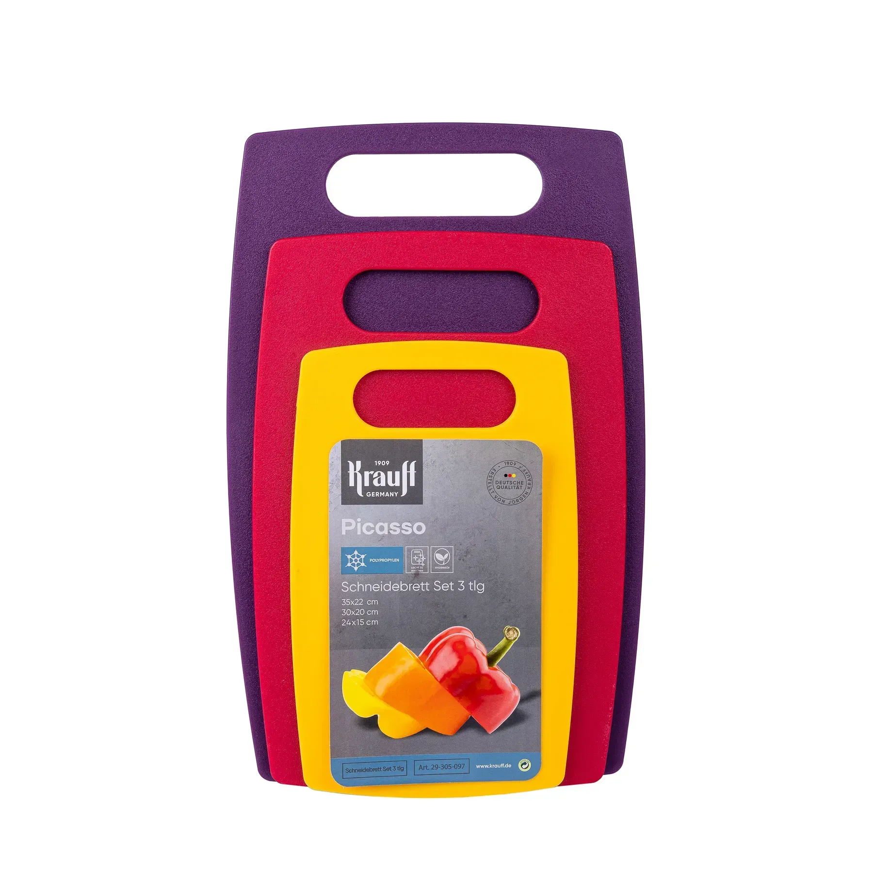 Набір ножів на підставці Krauff Prime Chef з кухонними дошками 3 шт. (55-333-635) - фото 4 Набір ножів на підставці Krauff Prime Chef з кухонними дошками 3 шт. (55-333-635) - фото 4