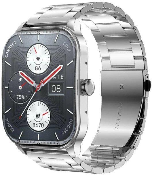 Смарт-часы Amazfit Pop 3S Metal Silver