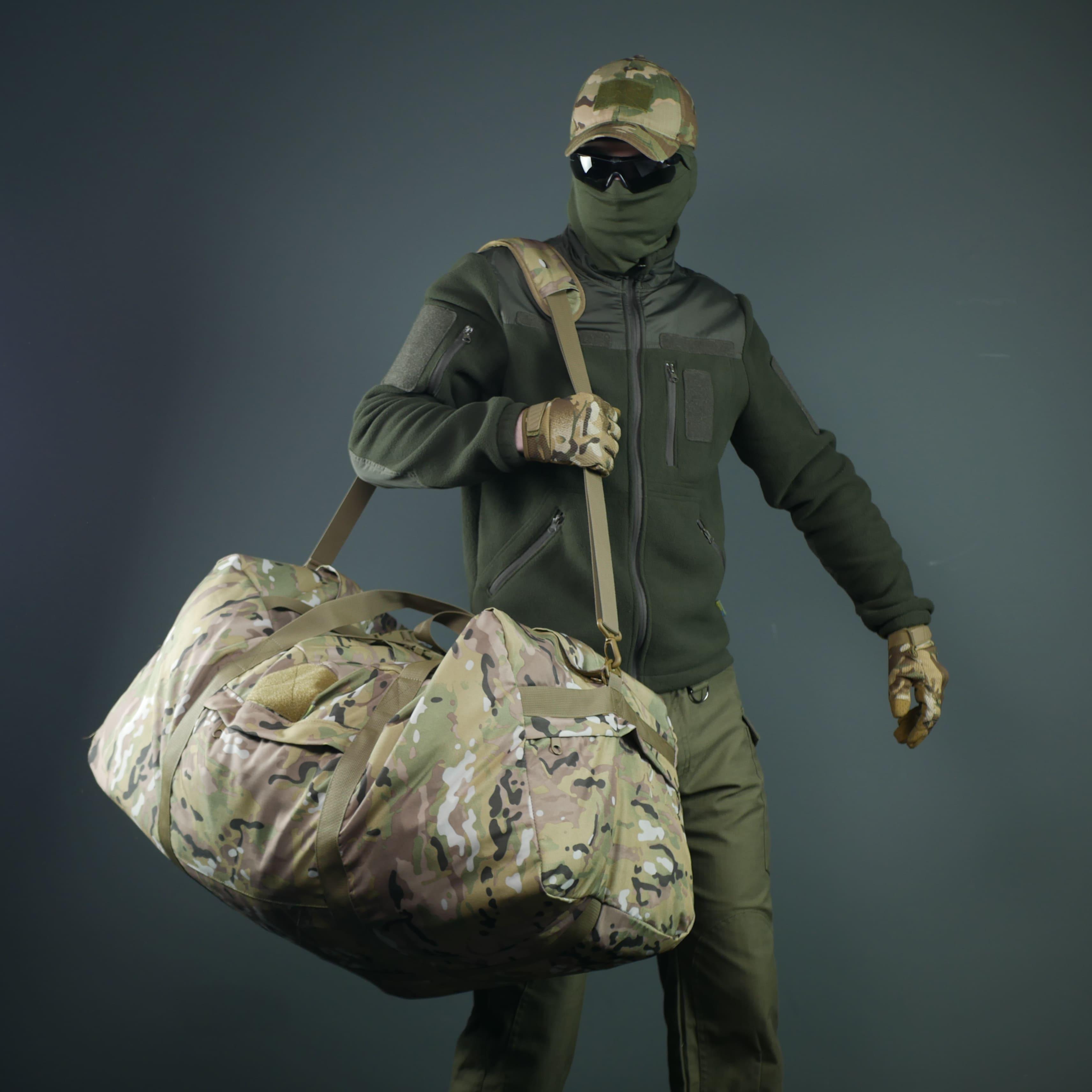 Сумка військова Кіборг Military Bag 130 л Multicam (6043) - фото 6