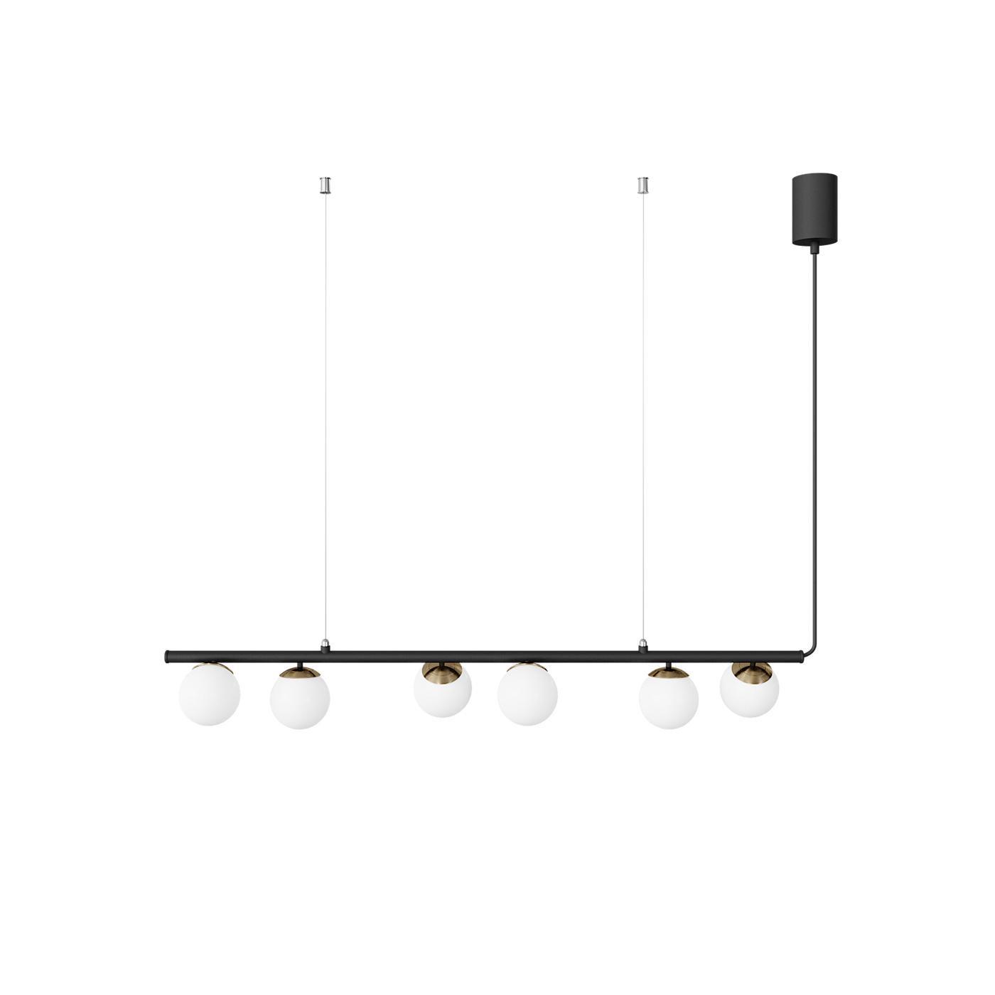 Подвесная люстра Skarlat BL 1102-6P BK