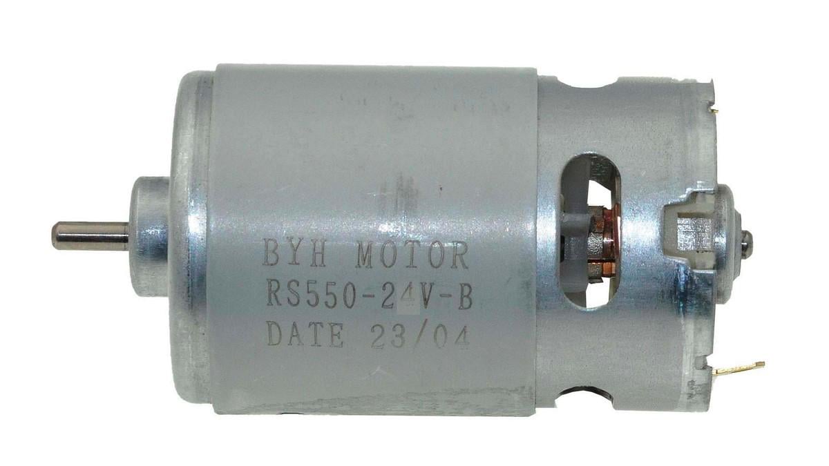 Двигатель шуруповерта 24V h 57х75 d37 вал 3,2 мм (шур782)