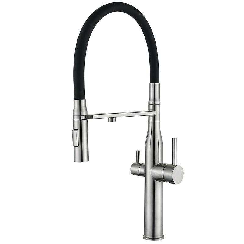 Змішувач для кухні на дві води MIXXUS VTM-021 REFL.Black (MI6087) Змішувач для кухні на дві води MIXXUS VTM-021 REFL.Black (MI6087)