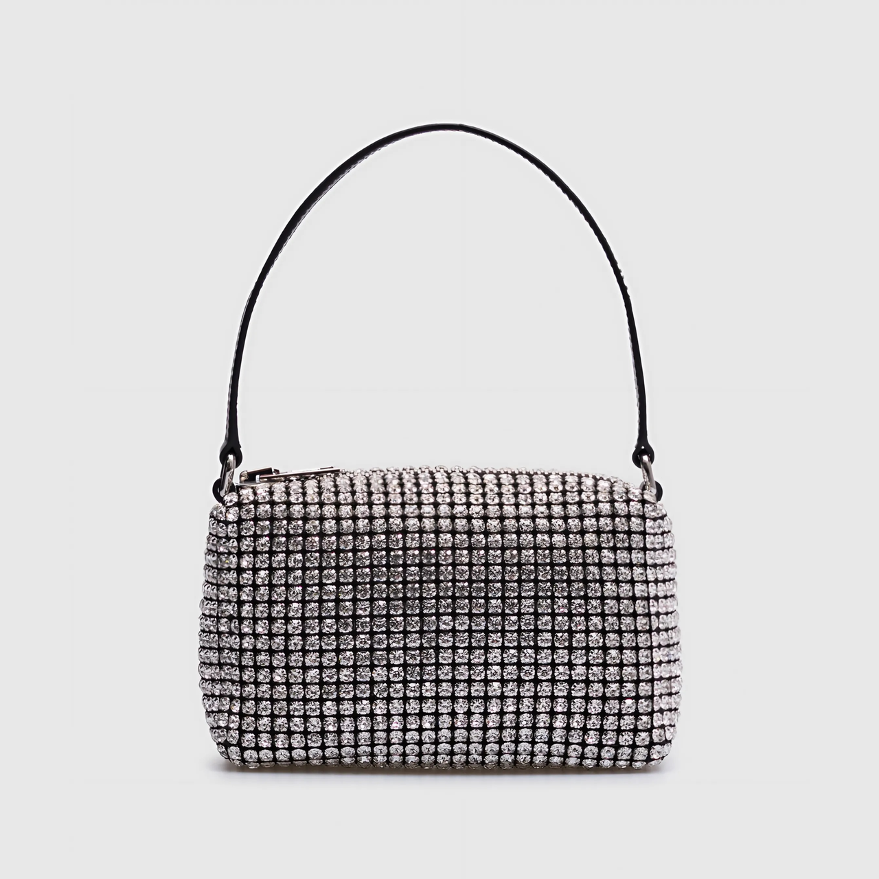 Сумка с кристаллами/стразами Черный/Серебряный (2600346889)
