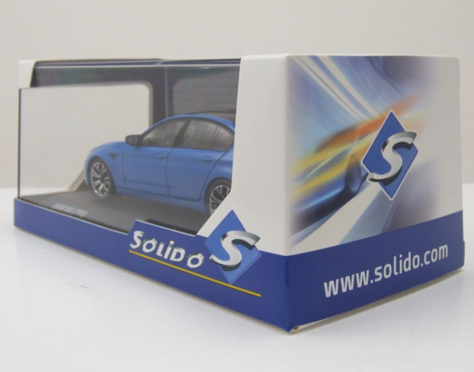 Модель автомобиля Solido 1:43 BMW M5 F90 Competition Voodoo Blue (S4312703) - фото 7