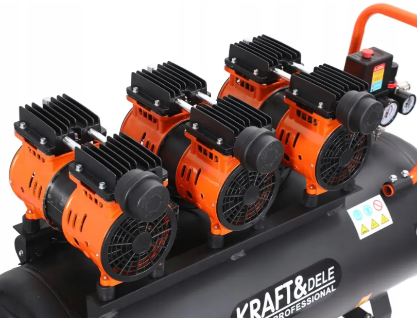 Компрессор безмасляный Kraft&Dele KD1394 100 л 3x1500 Вт 230 В (29535978) - фото 10 Компрессор безмасляный Kraft&Dele KD1394 100 л 3x1500 Вт 230 В (29535978) - фото 10