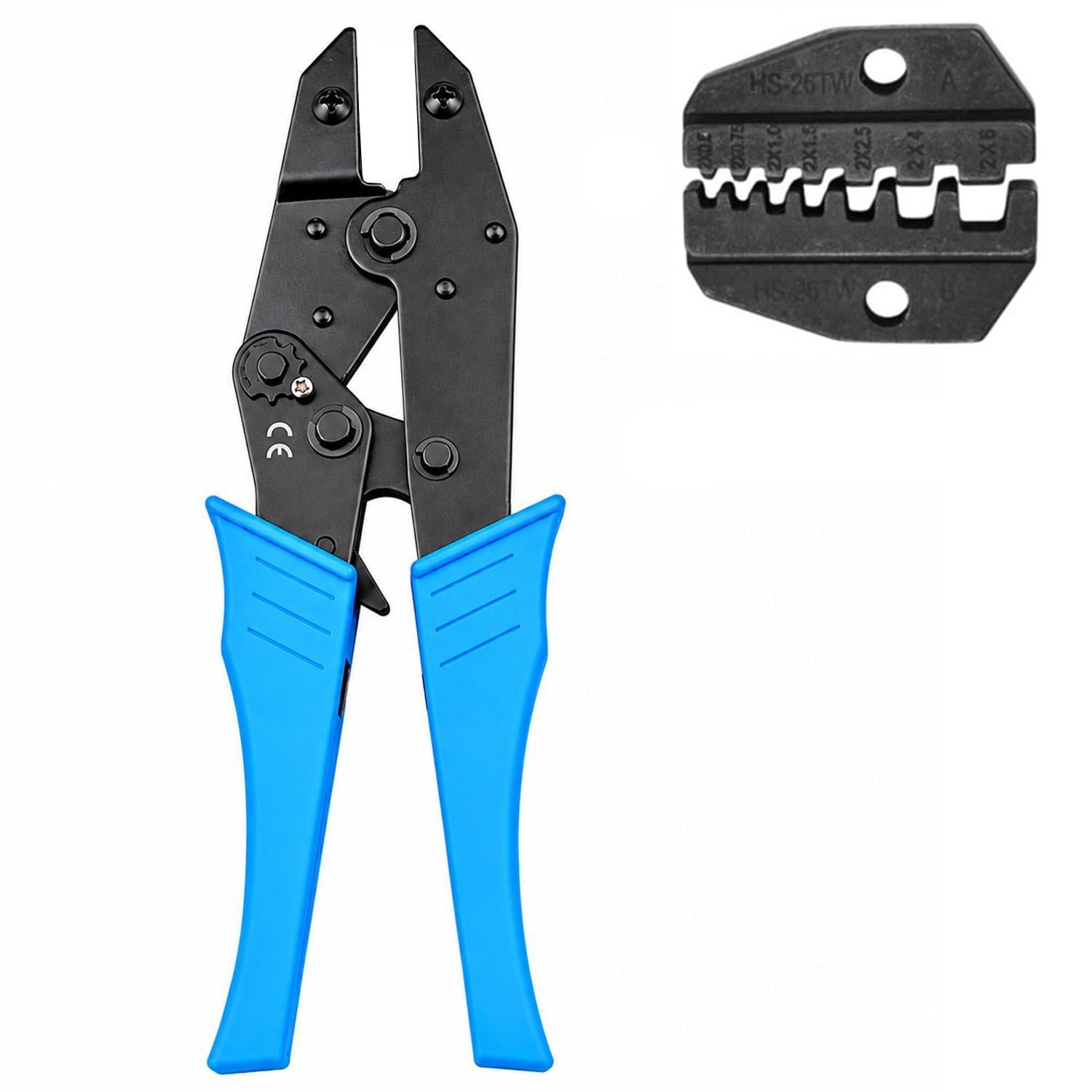 Комплект обжимного инструмента Tactix AV HS-26TW 2x0,5-6 мм.кв 2х20-10 AWG (AHS-26TW-k)