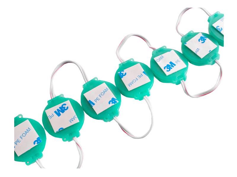 Модуль світлодіодний LEDUA СОВ 12V 2W 36x36 мм Зелений (3178) - фото 3 Модуль світлодіодний LEDUA СОВ 12V 2W 36x36 мм Зелений (3178) - фото 3