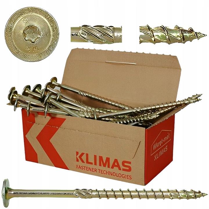 Шуруп конструкционный Wkret-Met WKCP-08120 8x120 мм 50 шт. (1693909732) - фото 2