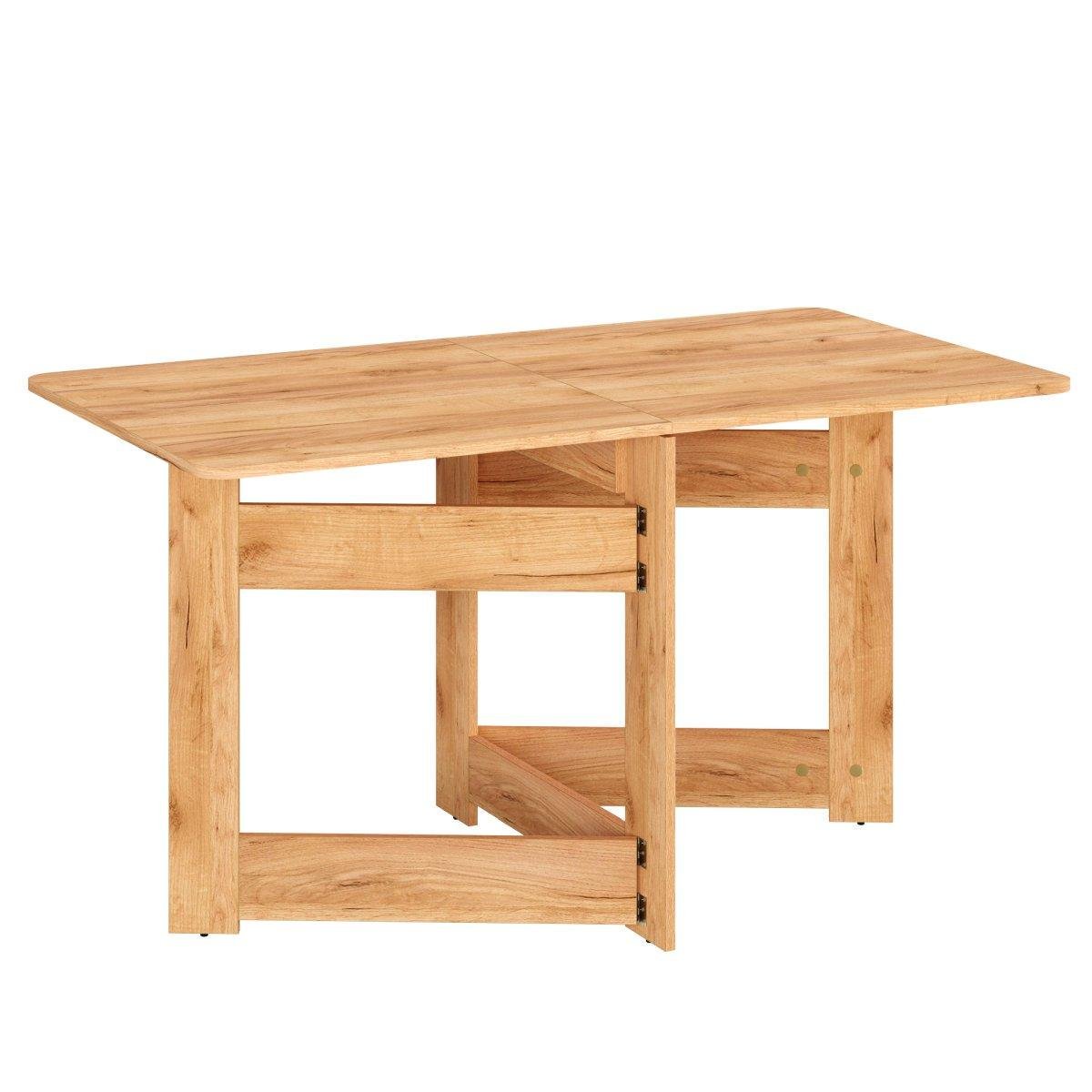 Стол книжка Компанит 9 140х76х73,6 см Дуб крафт золотой (24847131) - фото 1