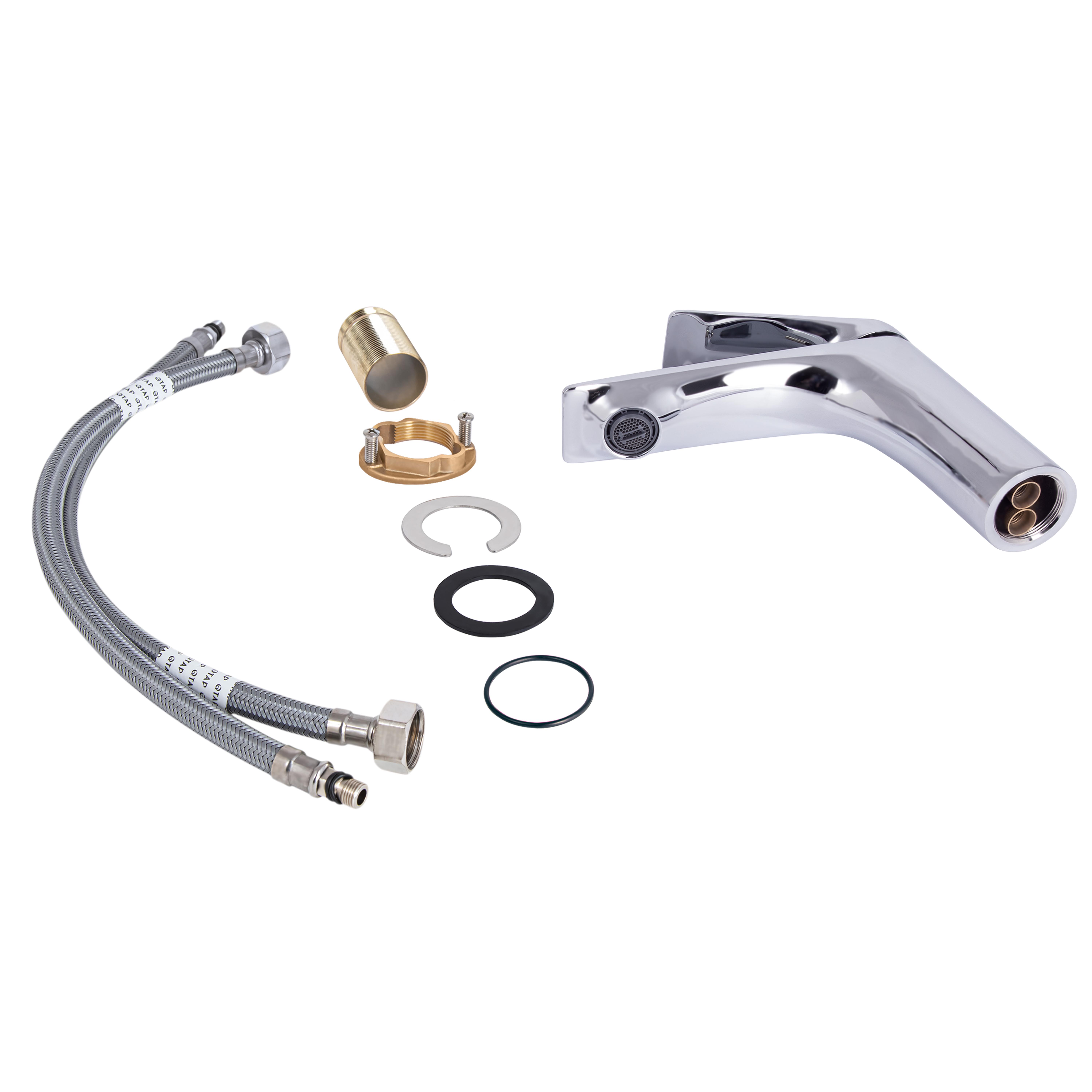 Змішувач для умивальника Q-tap Vlasta New QTVLA270CRM45640 одноважільний Хром (233664) - фото 4