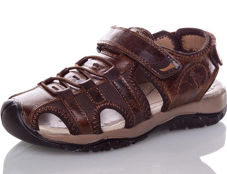Кожаные сандалии EeBb 9086-brown р. 37 Коричневый