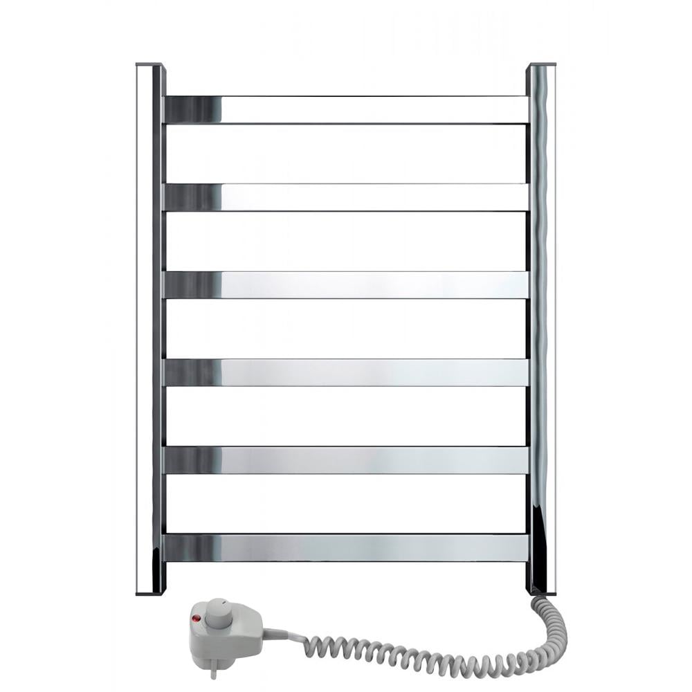 Полотенцесушитель электрический SANTAN лестница Авангард 480х600 нержавеющая сталь правосторонний с терморегулятором (115933)