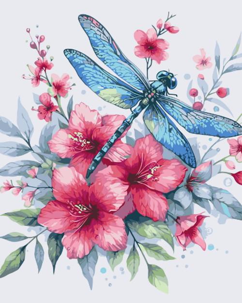 Картина по номерам ART CRAFT Бабка в цветах 40х50 см (2987253499)