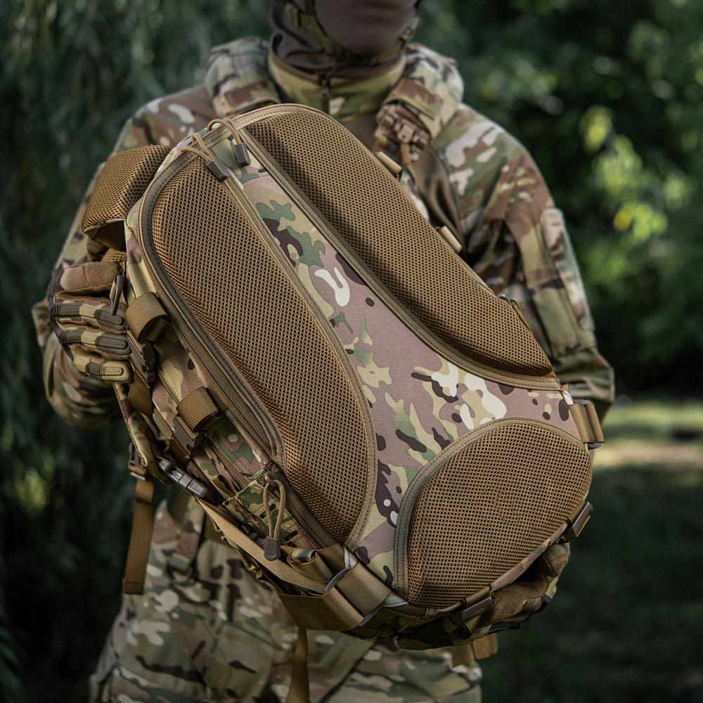 Рюкзак штурмовой M-Tac Mission Pack Laser Cut 25 л Мультикам (00055) - фото 3 Рюкзак штурмовой M-Tac Mission Pack Laser Cut 25 л Мультикам (00055) - фото 3