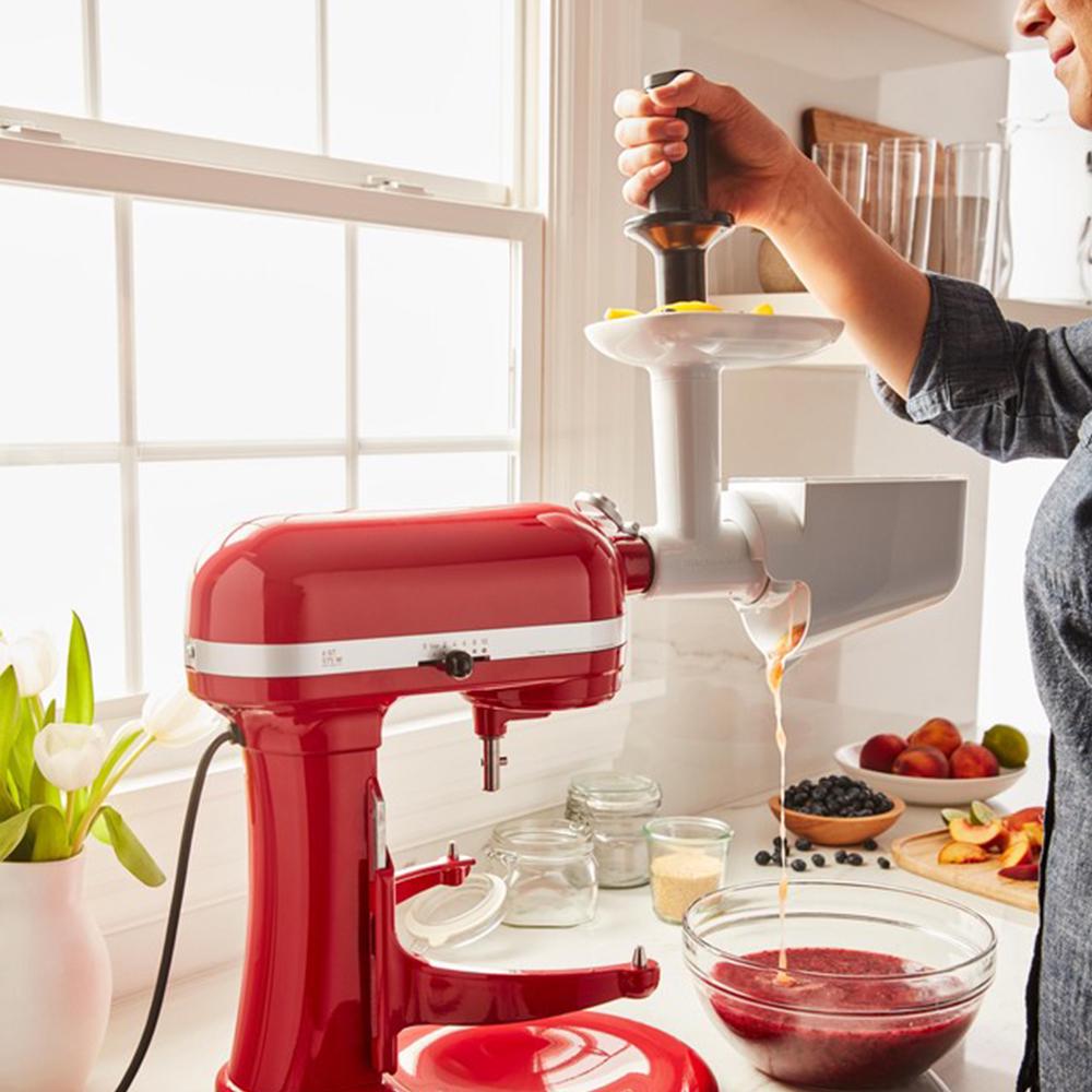 Насадка-сито для перетирки овощей и фруктов KitchenAid для модели 5KSMFG Белый (5KSMFVSP) - фото 7