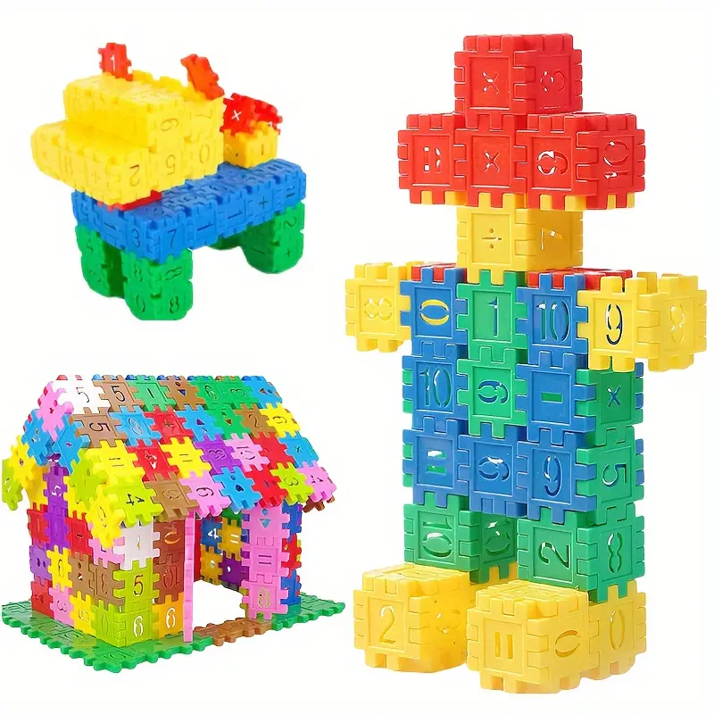 3D-конструктор для дітей 110 кольорових будівельних блоків - фото 2 3D-конструктор для дітей 110 кольорових будівельних блоків - фото 2