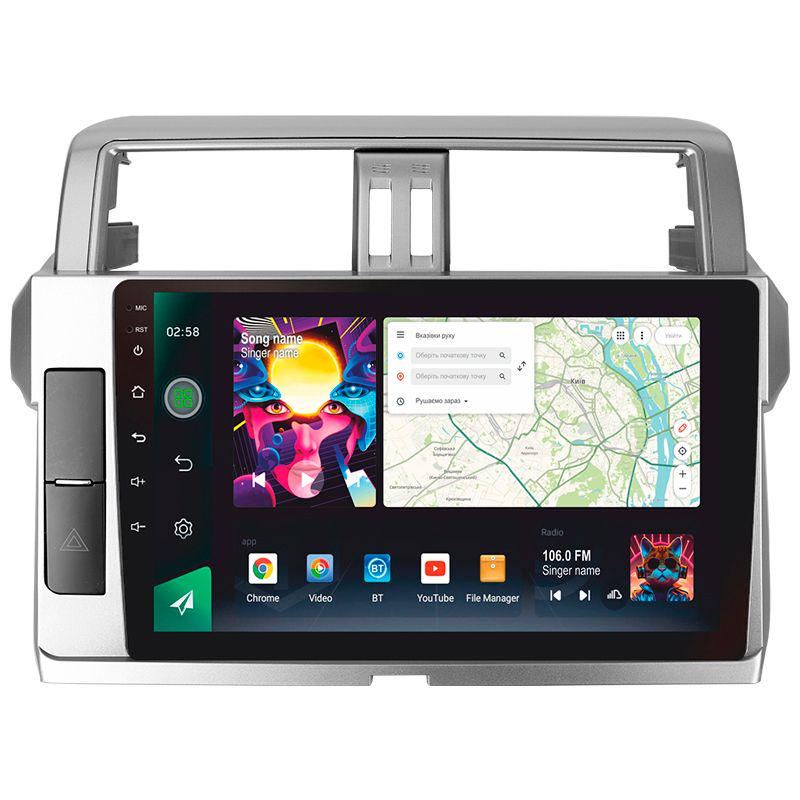 Магнитола штатная Sigma PRO 108128 2K 8/128 GB Toyota Land Cruiser Prado 150 2013-2017 10" (AR-79250)