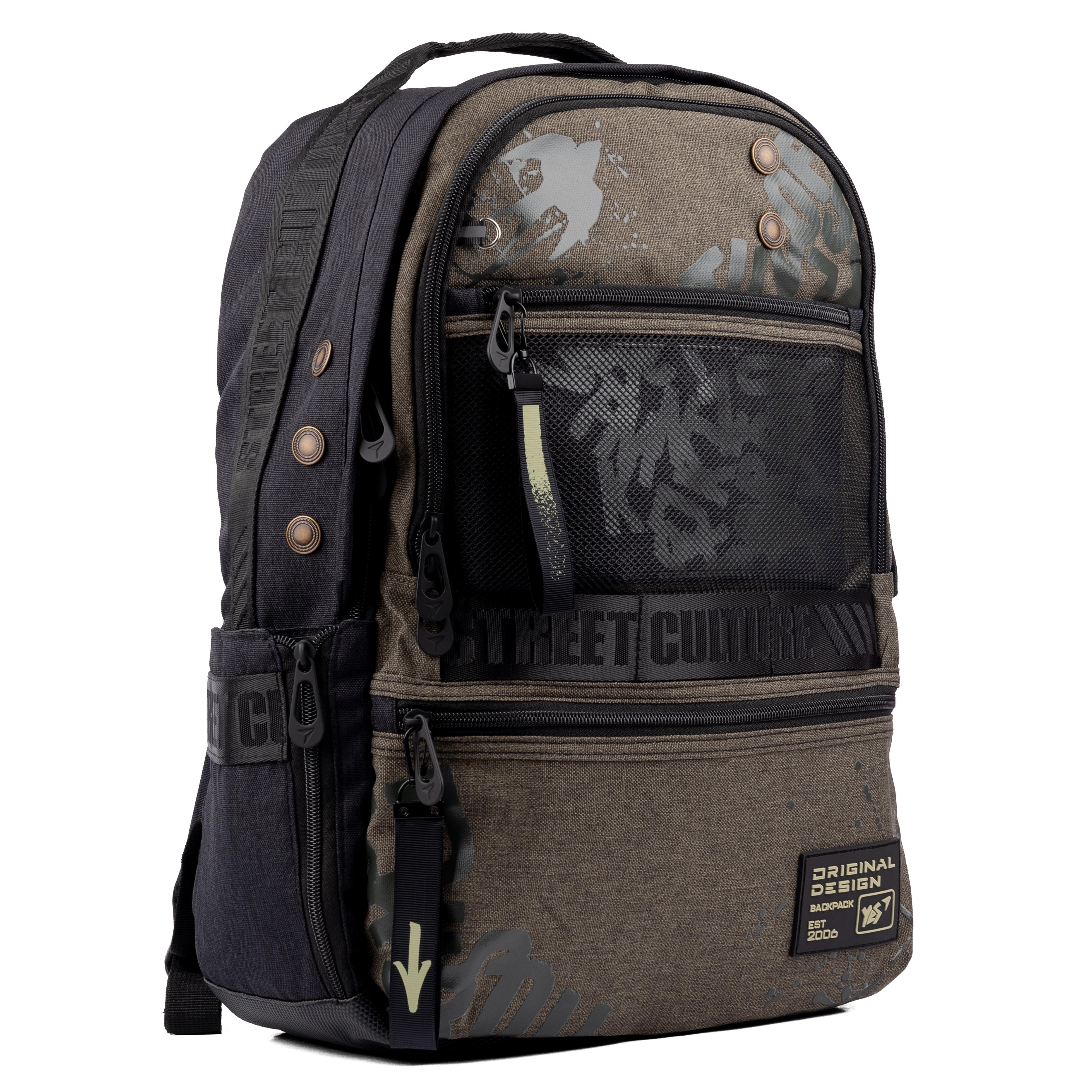 Рюкзак Yes T-127 Stamp 558950 18 л Серый