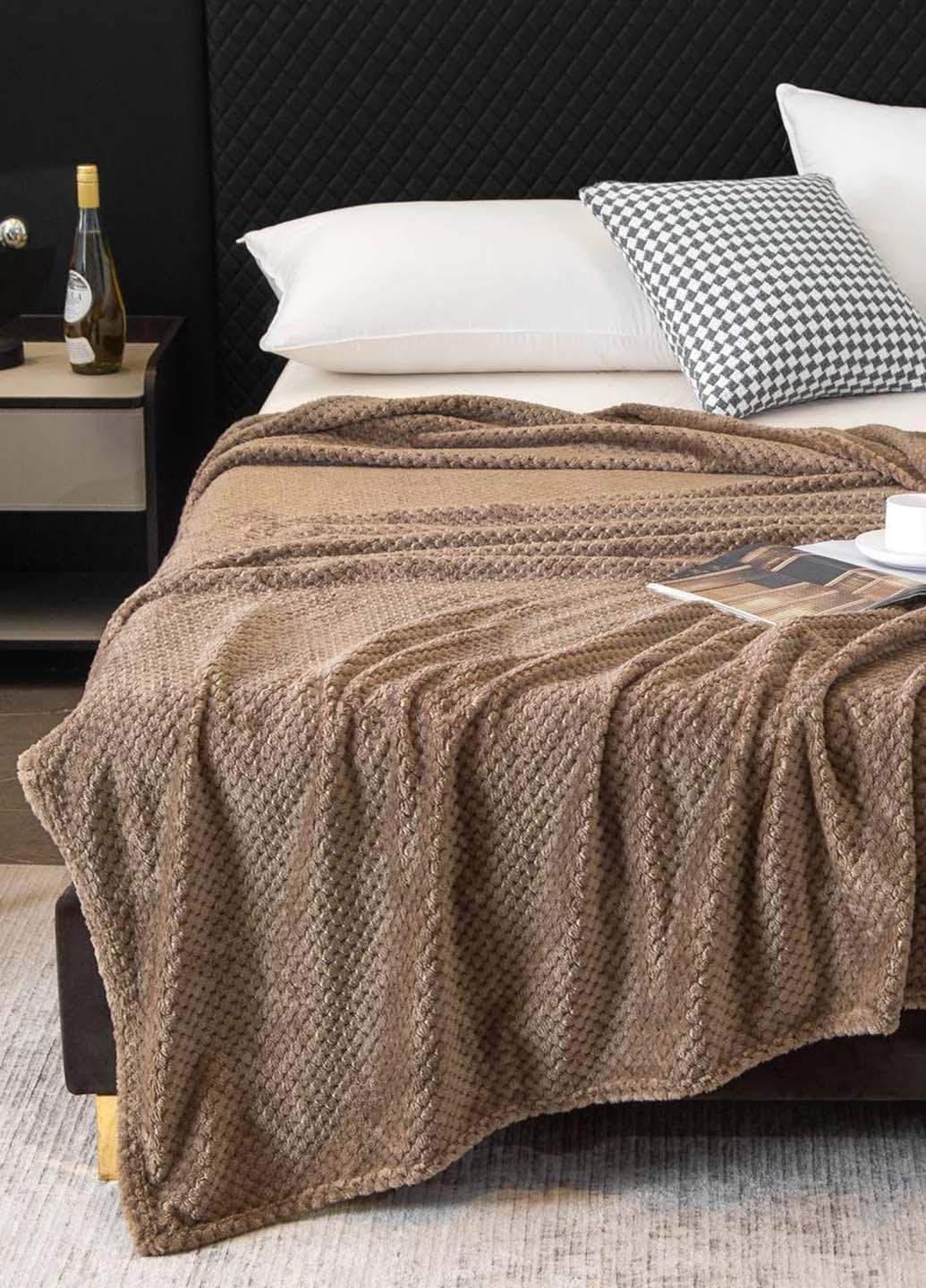 Покривало велюрове 200х150 см (104215-4) - фото 1 Покривало велюрове 200х150 см (104215-4) - фото 1