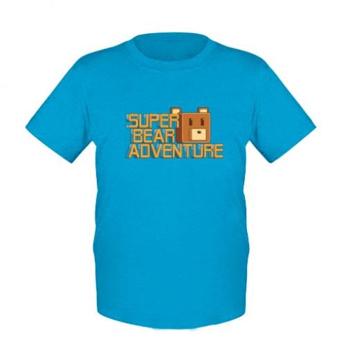 Футболка детская Super Bear Adventure 140 см Голубой (17961150-20-204682-M)