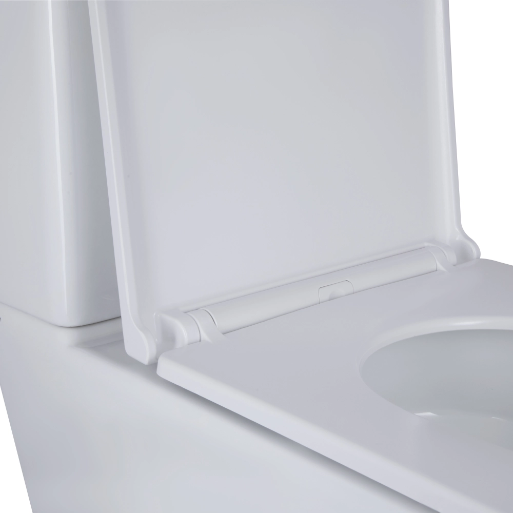 Унітаз-компакт Qtap Cardinal Ultra Quiet безобідковий з сидінням Soft-close QT04222168AUQ3W - фото 13