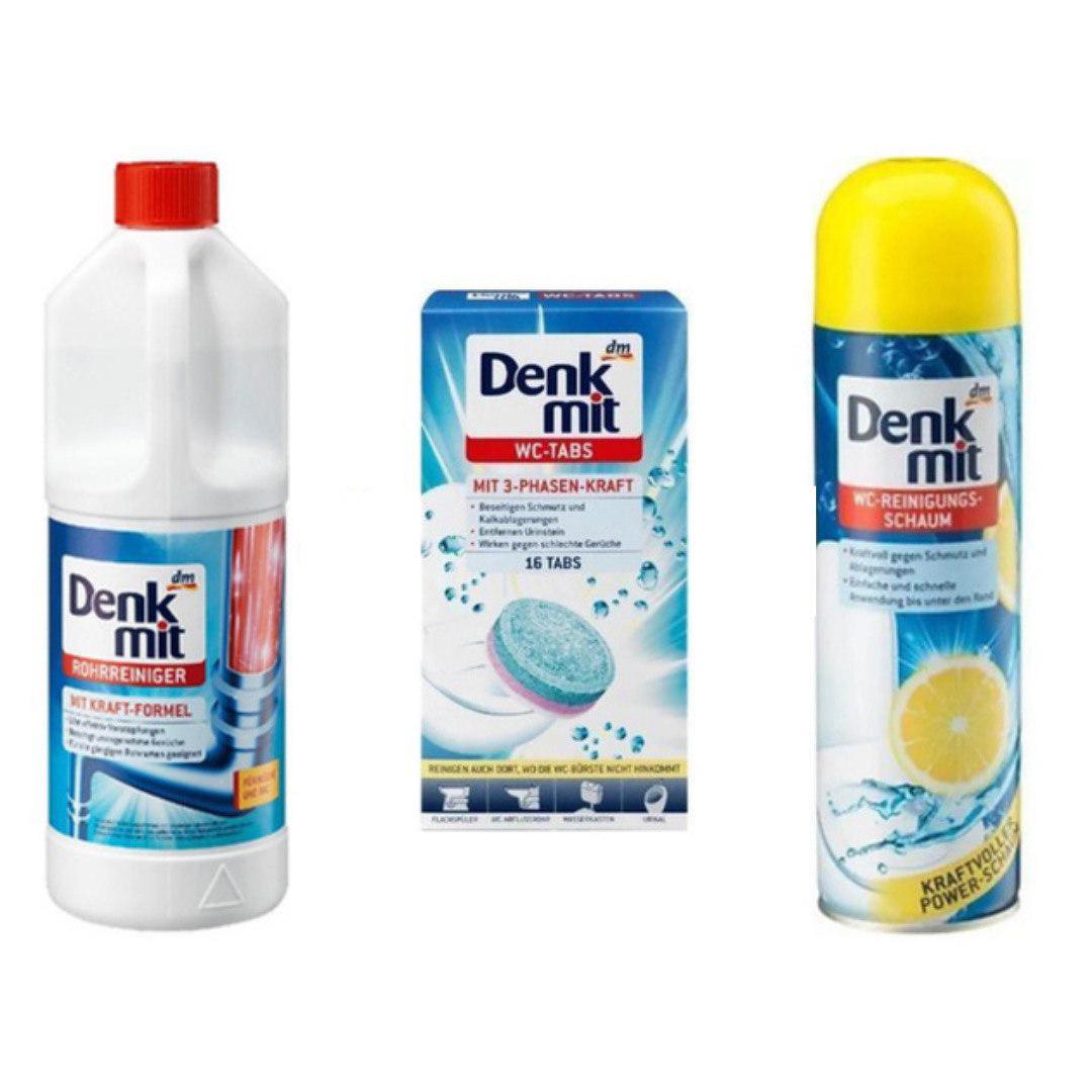 Набір миючих засобів DenkMit піна/таблетки (26755382) Набір миючих засобів DenkMit піна/таблетки (26755382)