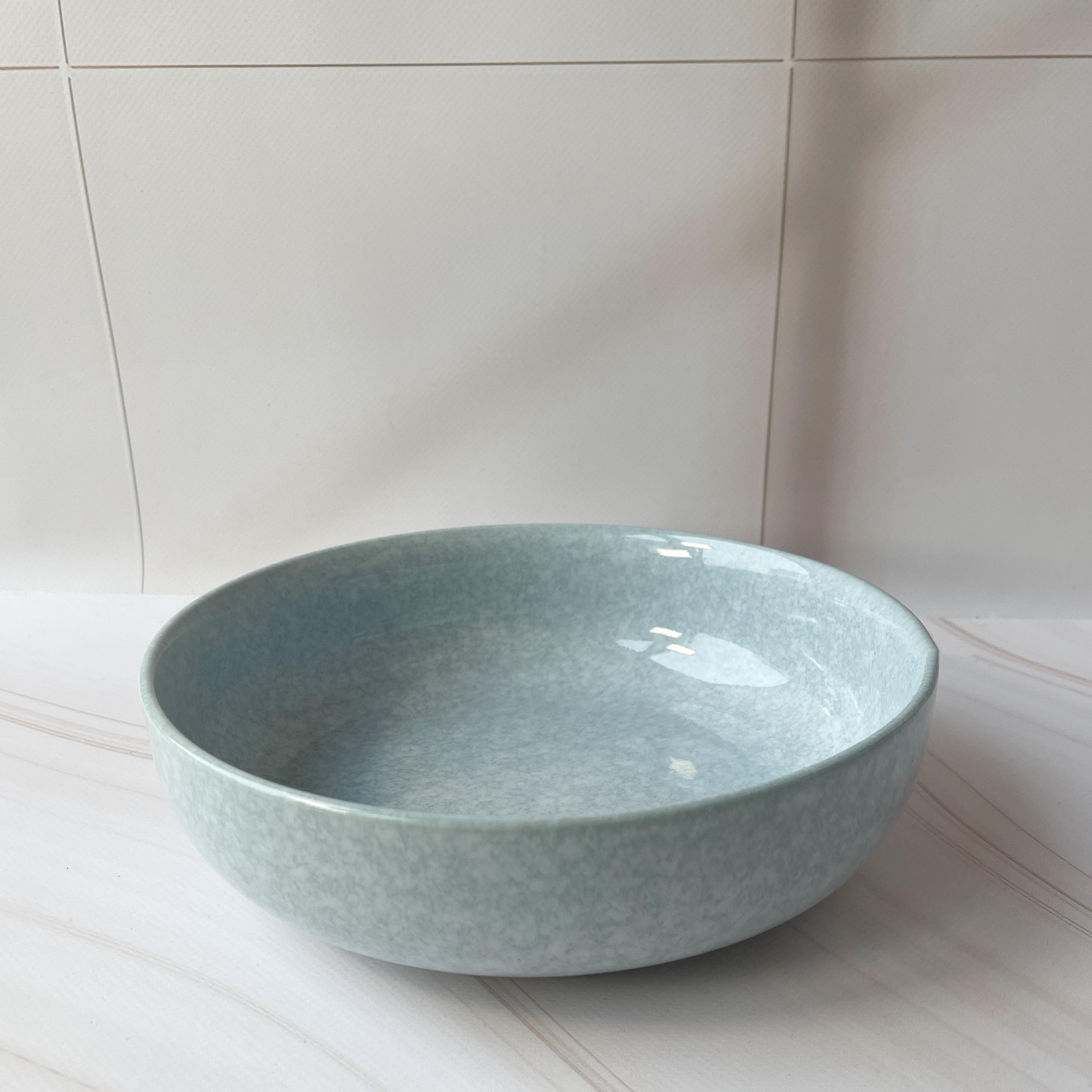 Столивий сервіз посуду Ardesto Loreto 5 предметів на 1 персону порцеляна Сіро-блакитний мармуровий - фото 10 Столивий сервіз посуду Ardesto Loreto 5 предметів на 1 персону порцеляна Сіро-блакитний мармуровий - фото 10